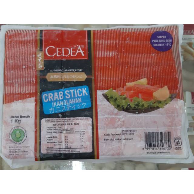 

Cedea crab stik 1kg
