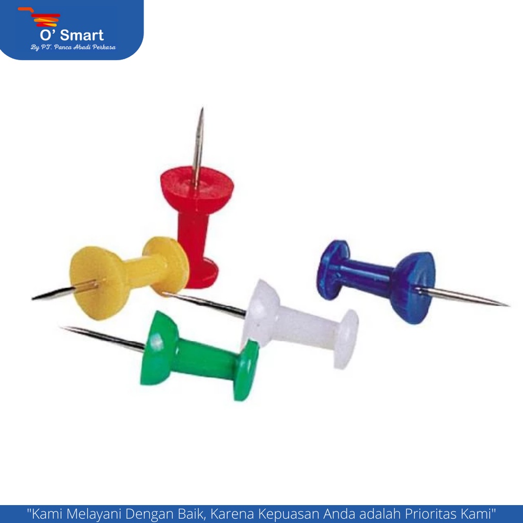 

DELI Push Pin 23mm Warna Warni E0021