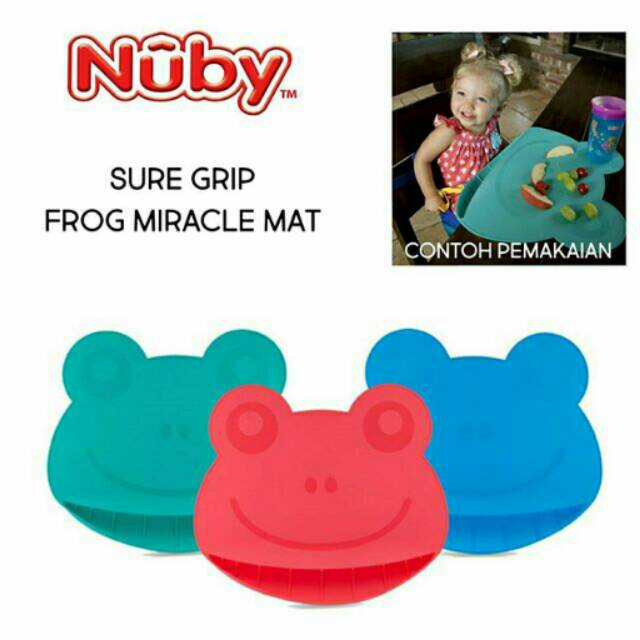 Nuby Sure Grip Frog Miracle Mat