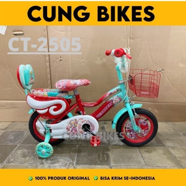 Sepeda anak perempuan mini 12 inch Centrum ban pompa good quality