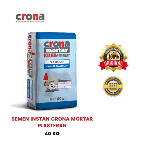 Semen Mortar Plesteran Semen Instan Plesteran (Crona Mortar Plesteran)