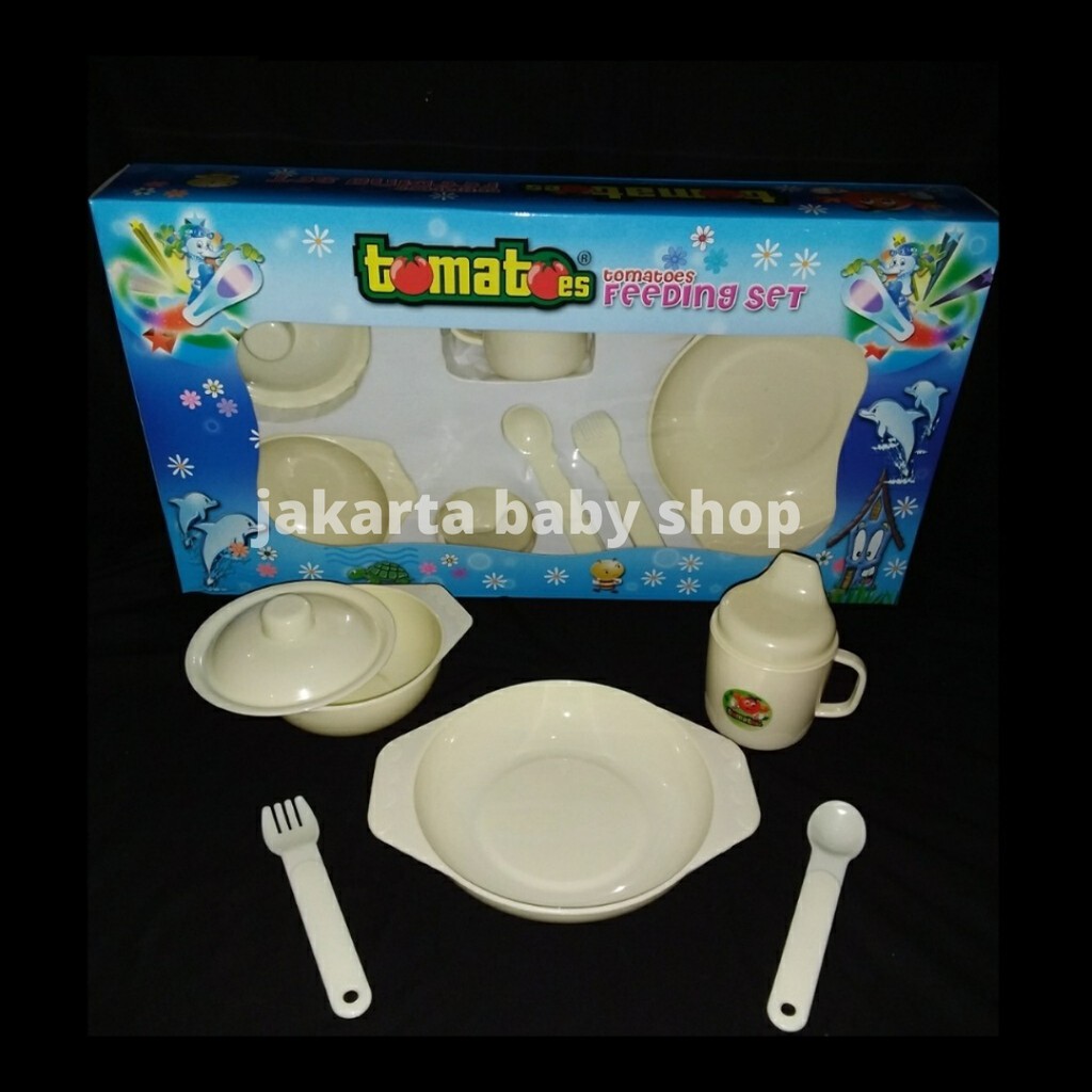 FEEDING SET L TOMATOES / ALAT MAKAN BAYI SET 791003