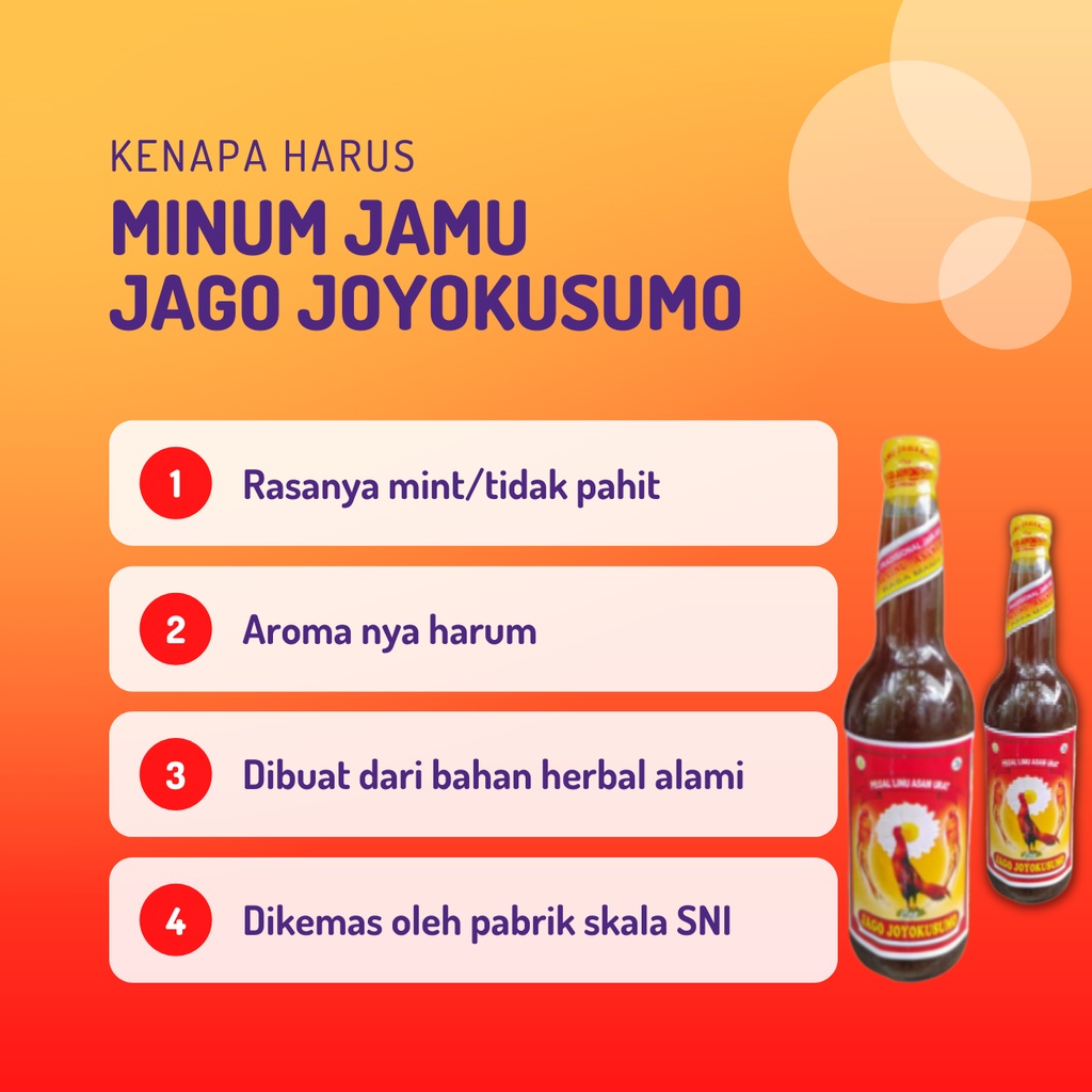 Jamu Asam Urat Jago Joyokusumo 600ml Redakan Pegal Linu Encok Rematik Rasa Mint Mujarab Produk Asli Herbal Alami