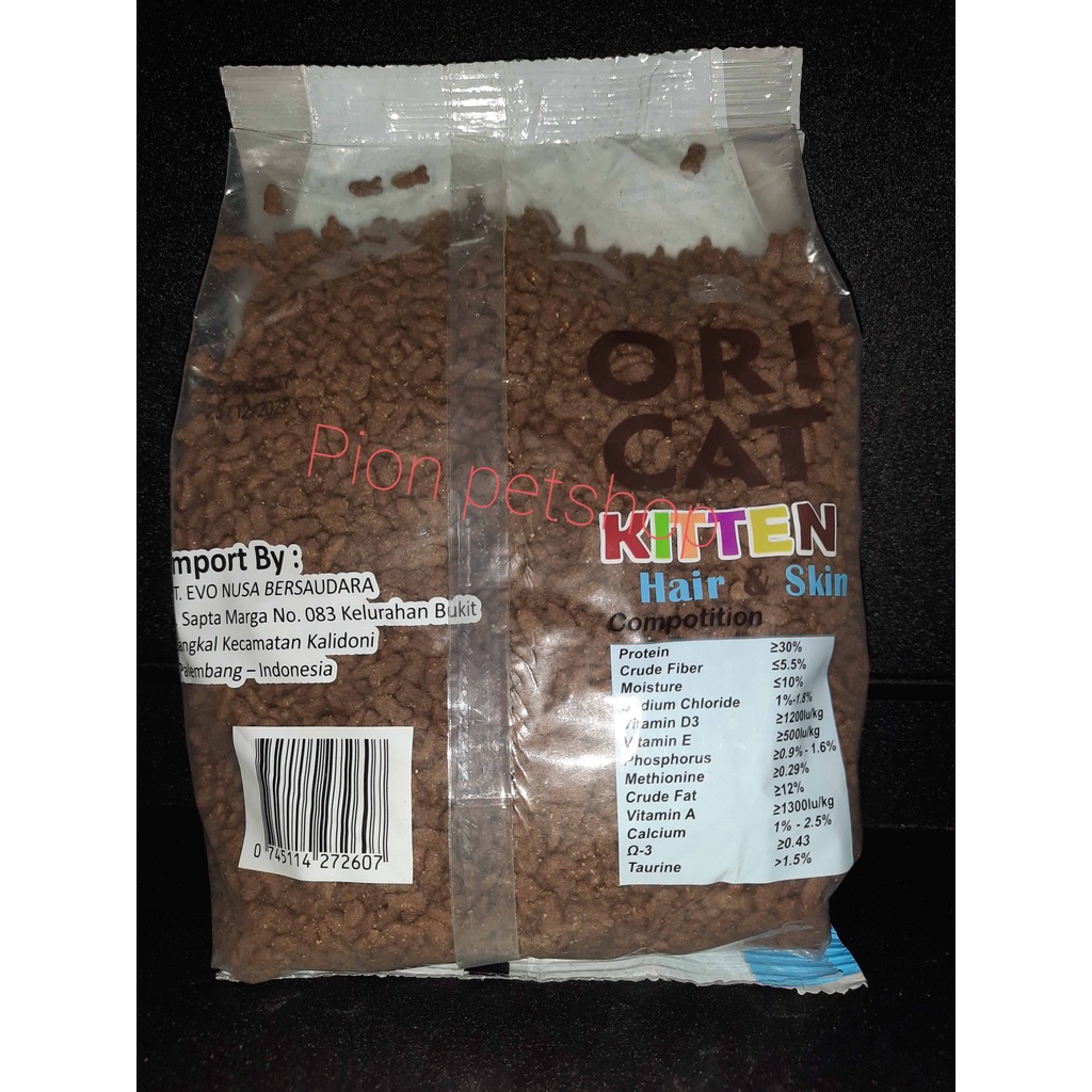 Ori Cat Kitten Freshpack 20kg/Makanan Anak Kucing Freshpack 20kg