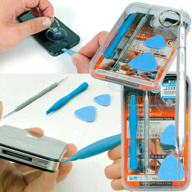 Tool Kit Set Pembuka Casing Kesing Cellphone HP Opening Tools iPhone 6 5 5S 4S 4 Case Opener