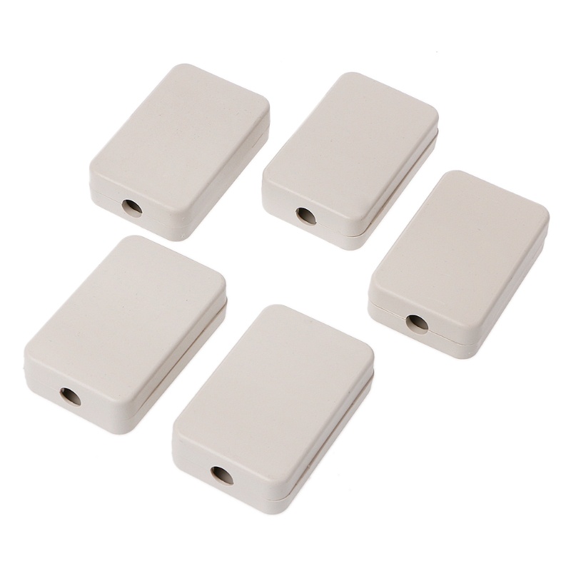 Btsg 5pcs Kotak Case Plastik 55x35 X 15mm DIY Untuk Proyek Elektronik