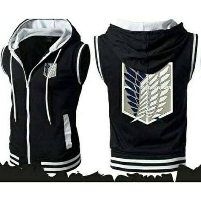 jaket anime rompi attack on titan AOT SNK