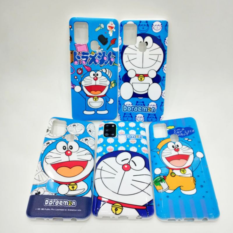 CASE / SOFTCASE KARAKTER DORAEMON UNTUK REALME ( C11 C12 C15 NARZO 20 )