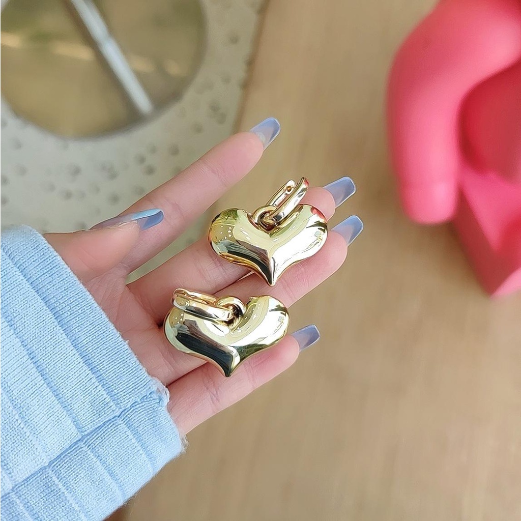 Lily Drop Earrings Pesta Untuk Wanita Perhiasan Fashion Korea Manis