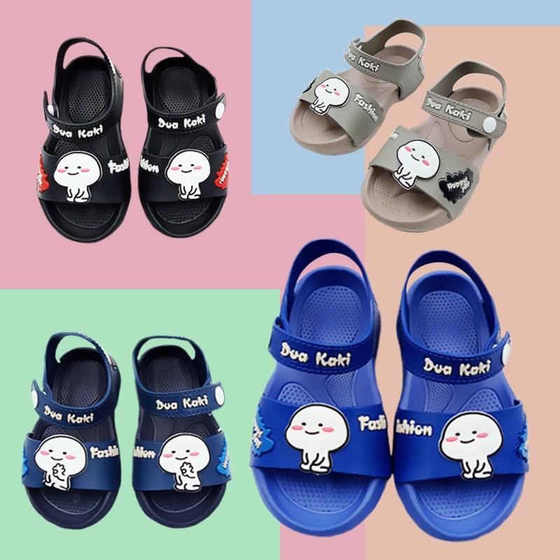 Sendal Anak Anak sandal Bahan EVA Aneka Warna Motif Kartun Hewan untuk Anak