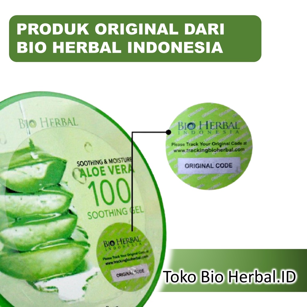 Aloe Vera Gel Lidah Buaya Pelembab Wajah Bibir Dan Kulit Kering B7Q