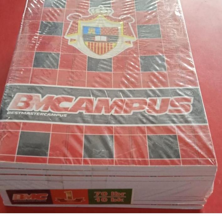 

Hot - Buku Tulis BMC BMB CAMPUS 70 Lembar 1 PAK Isi 10 BUKU !!