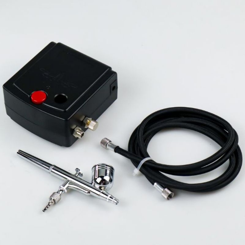 Air Compressor Airbrush Painting Tatto Nail Art With Spray Gun- T100