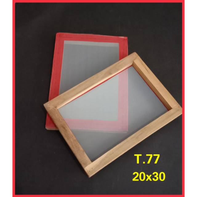 

Screen kayu untuk sablon T.77