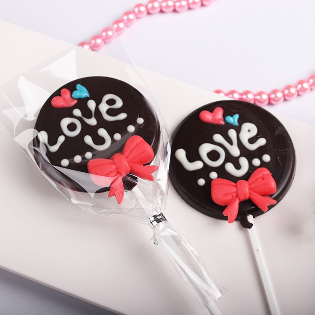 

Coklat Valentine / Lolipop Bulat Coklat