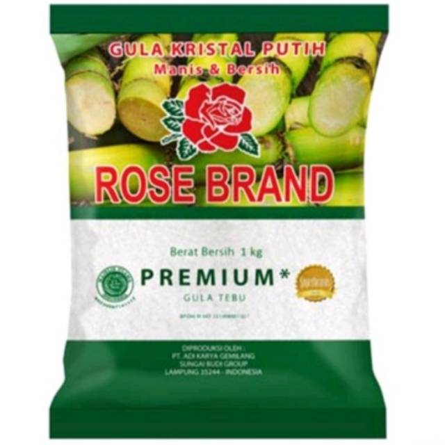 

Gula Pasir Rose Brand Hijau 1kg