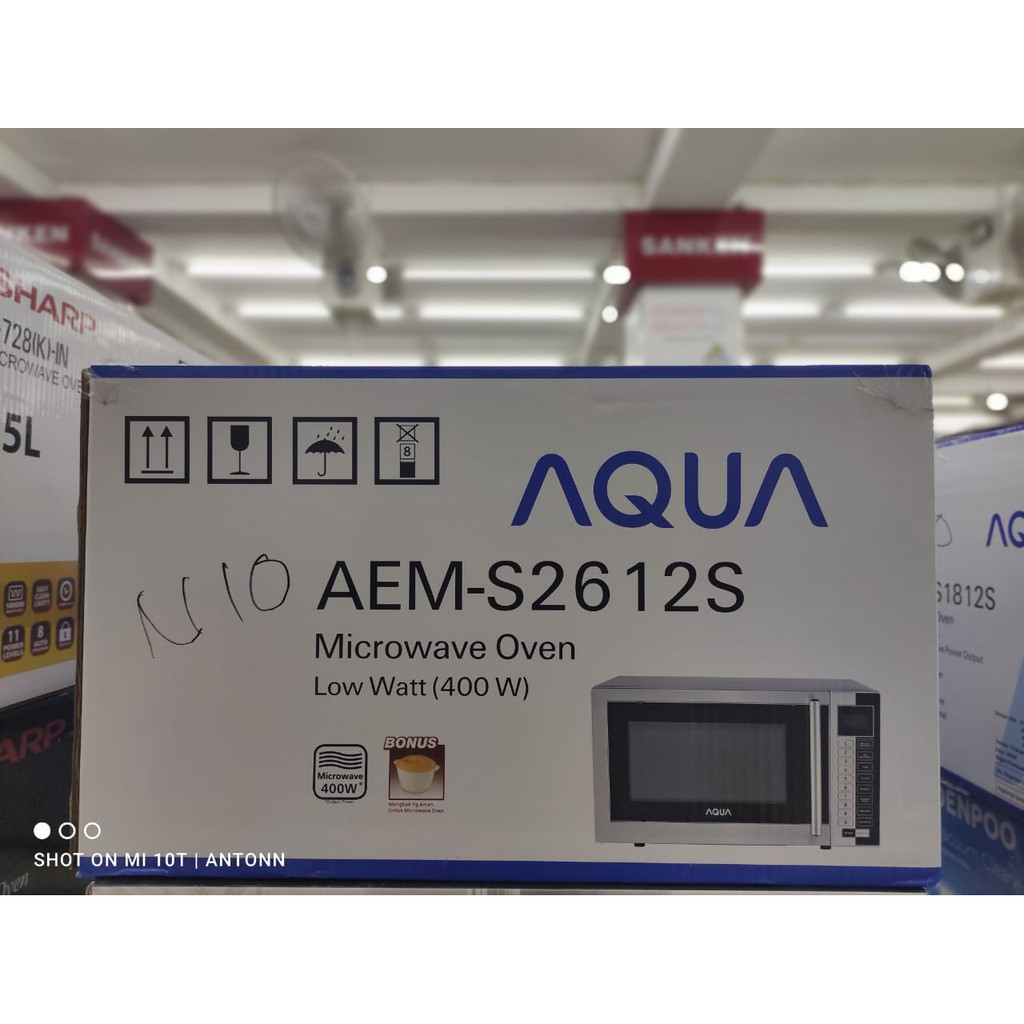 PROMO OVEN MICROWAVEAQUA AEM-S 2612S AEM S2612S