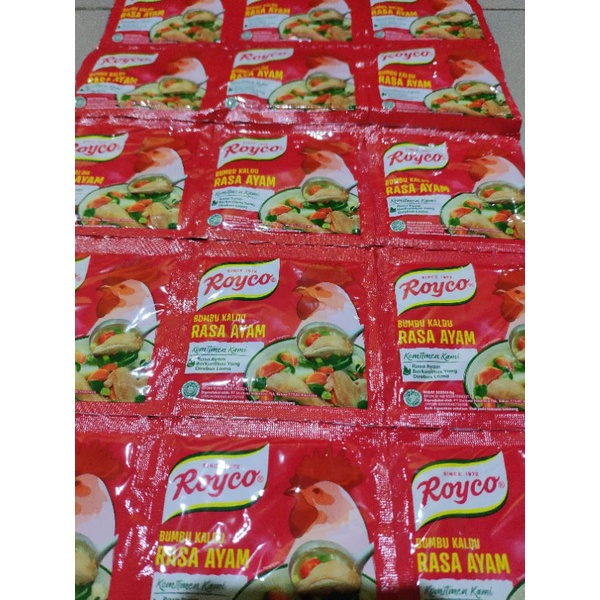 

Royco Bumbu Kaldu Rasa Sapi / Ayam Penyedap Rasa Renceng Renteng