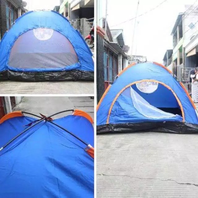 Tenda camping 8 up orang dewasa - tenda untuk kemping 10 orang lebih dewasa / remaja