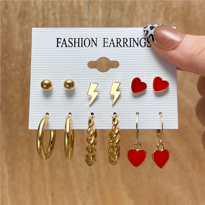 Set Anting Giwang Model Kupu-Kupu Warna Emas Dengan Rumbai Bahan Resin Untuk Wanita