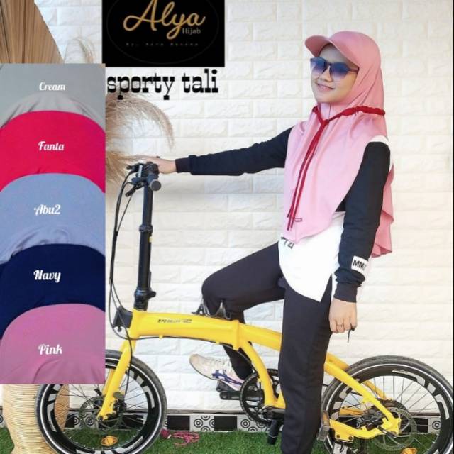 Hijab Topi sporty