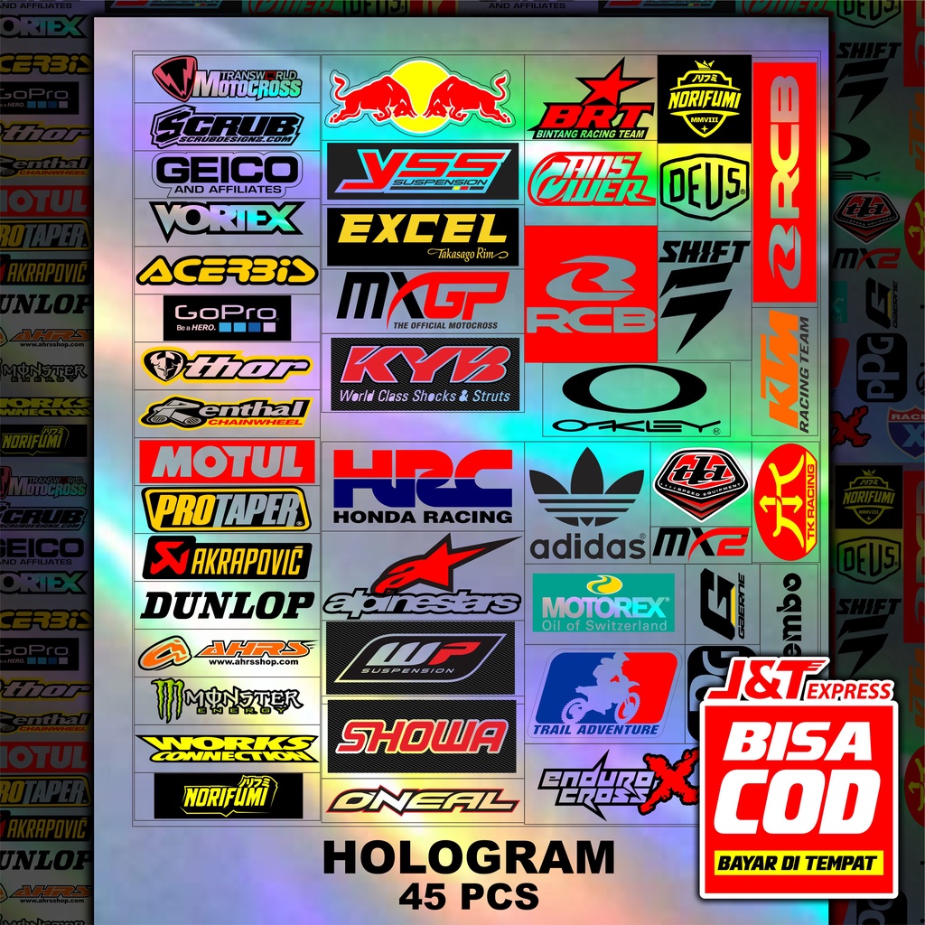 Harga Sticker Pack Sponsor Racing Terbaru Agustus 2021 Biggo Indonesia