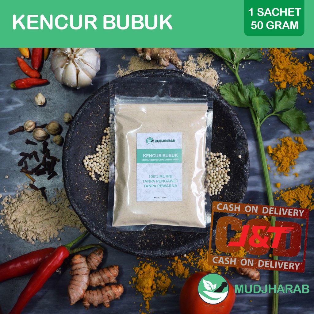

50gr KENCUR BUBUK / ZEODARY POWDER - ASLI - MUDJHARAB