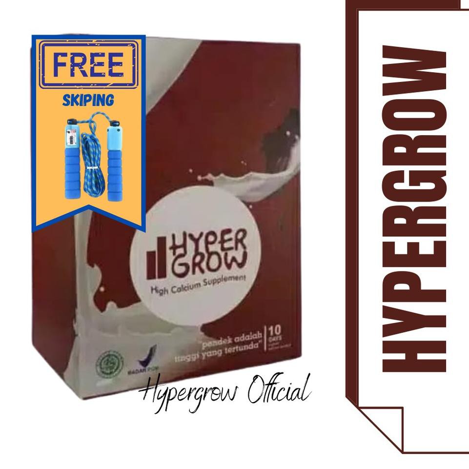 

HYPERGROW Peninggi Badan Original Susu Kalsium HYPER GROW 4B7
