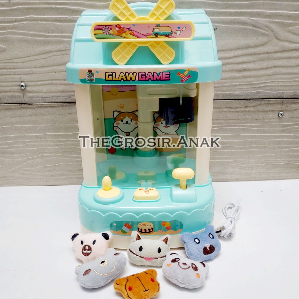 Funny Doll Claw Machine Mainan Mesin Capit Boneka Timezone
