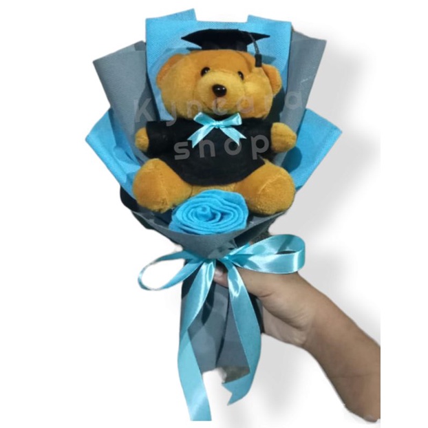 kado buket boneka beruang wisuda graduation lucu anak TK SD SMP SMA