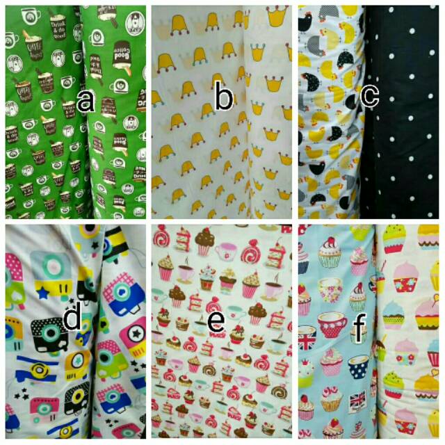 Gorden bawah kompor/Gorden kolong dapur/Gorden meja dapur katun panca motif kamera