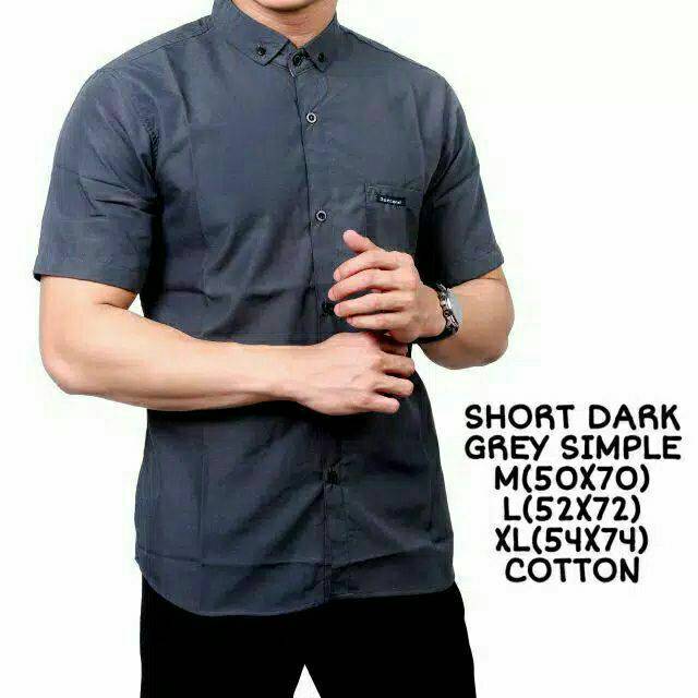 Kemeja Pria Boyi Top Man Lengan Pendek Casual