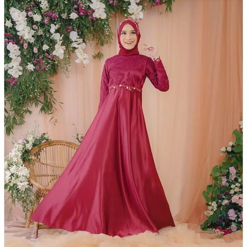 Promo !!! ANGGUN DRESS // GAUN MUSLIMAH - GAUN PESTA MUSLIMAH - GAMIS PESTA - GAMIS WISUDA - GAMIS BUSUI -  GAMIS BUMIL - GAMIS WUDHU - GAMIS TERLARIS - GAUN WISUDA - GAUN LAMARAN - GAUN KONDANGAN - GAUN AKAD - GAMIS BRUKAT - GAMIS PREMIUM