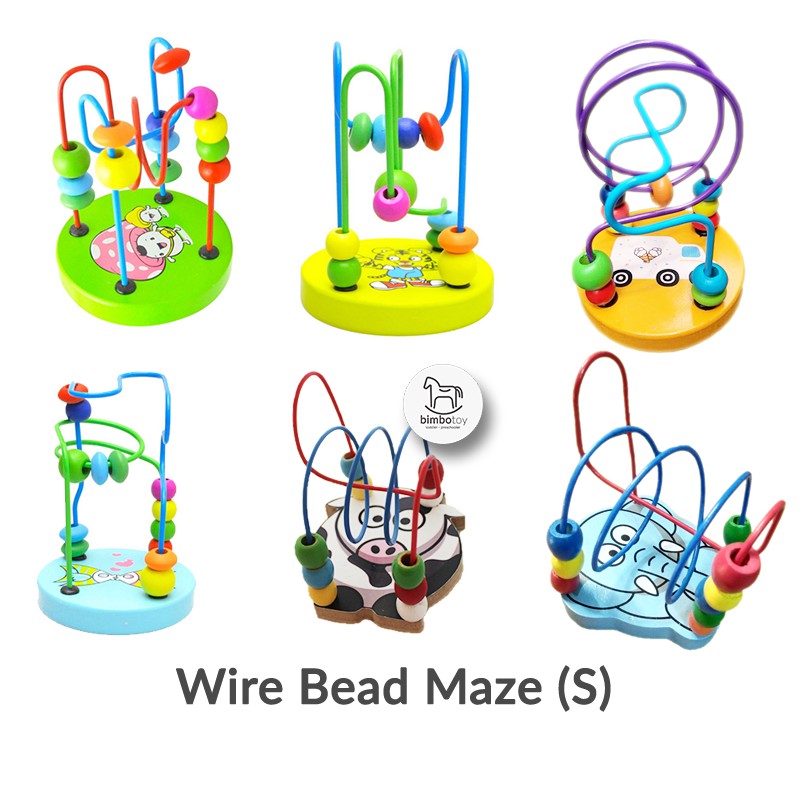 Bimbozone - Wire Bead Maze (S) | Alur Kawat Hewan