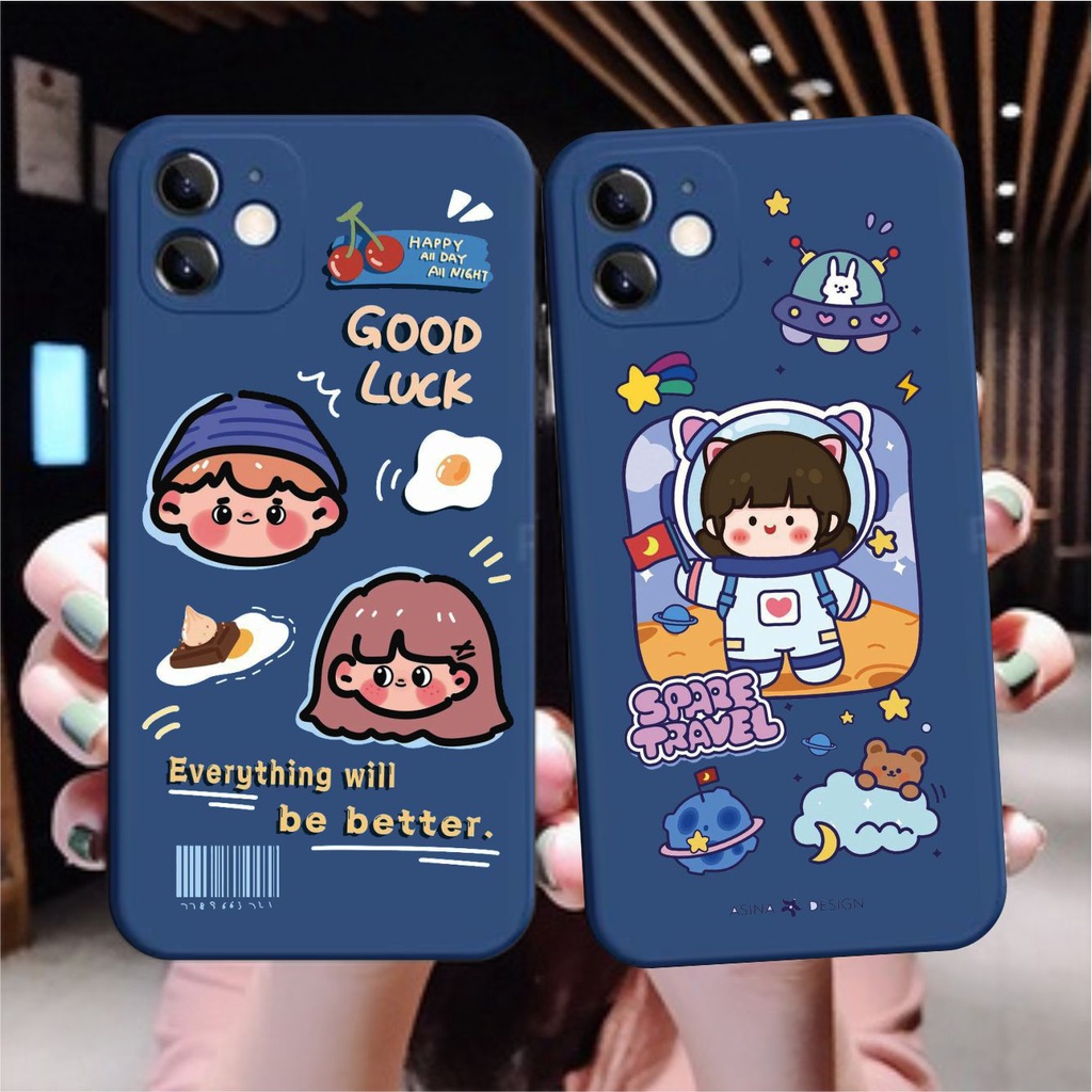 [T71] Case VIVO Y12 Y15 Y17 Y91 Y93 Y95 Y91C Y1S Y20 Y12S Y20S Y15S Y01 Softcase Soft Motif Korea Lu