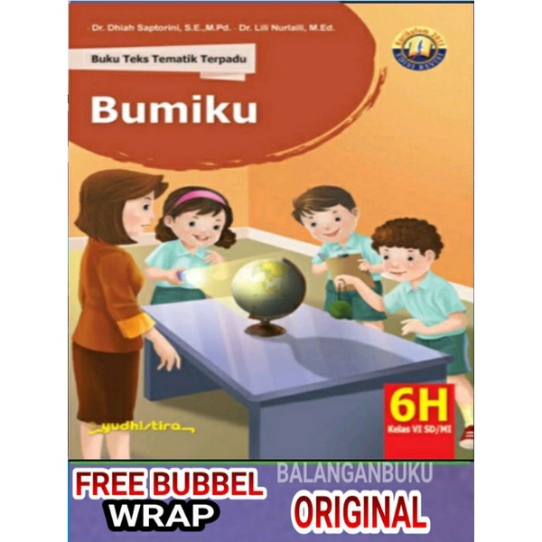 BUKU TEMATIK TERPADU 6H SD Mi K2013N KELAS 6 SD YUDISTIRA EDISI REVISI