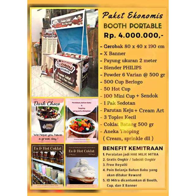 

Paket Ekonomis dengan Gerobak