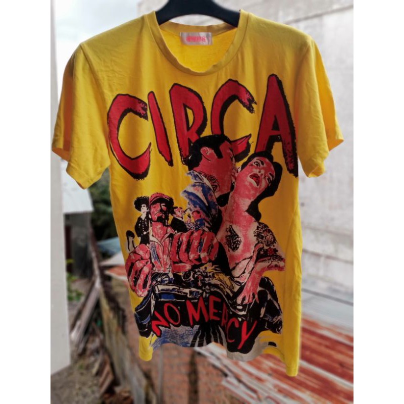 kaos kartun/ kaos film/ kaos band. full print circa no mercy second original