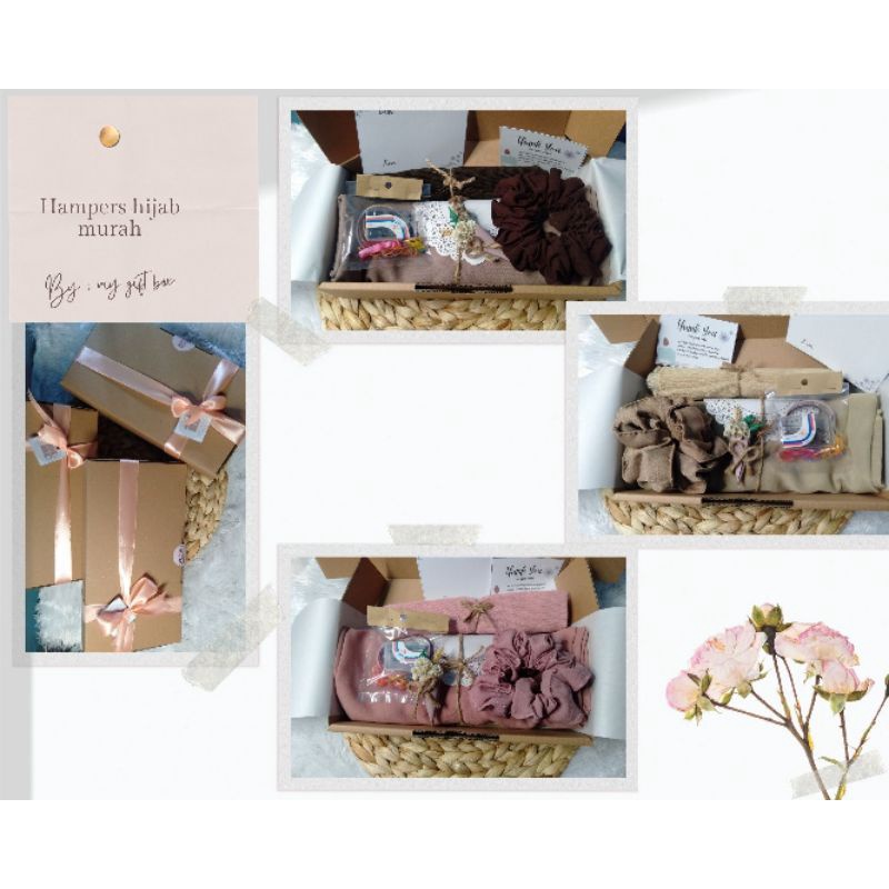 Hampers Hijab Murah / Kado Ulang tahun cewek