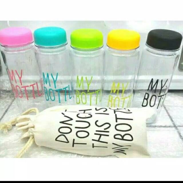 My bottle / botol sarung biasa