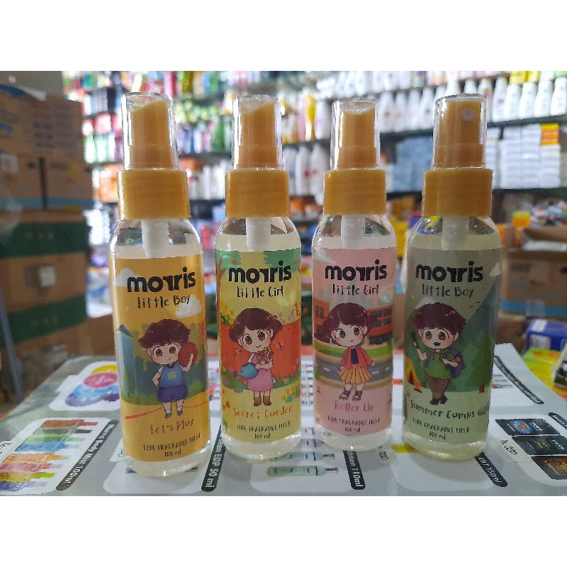 Parfum Morris Anak Anak Cewek Cowok Little Girls Body Mist Spray 100 ml