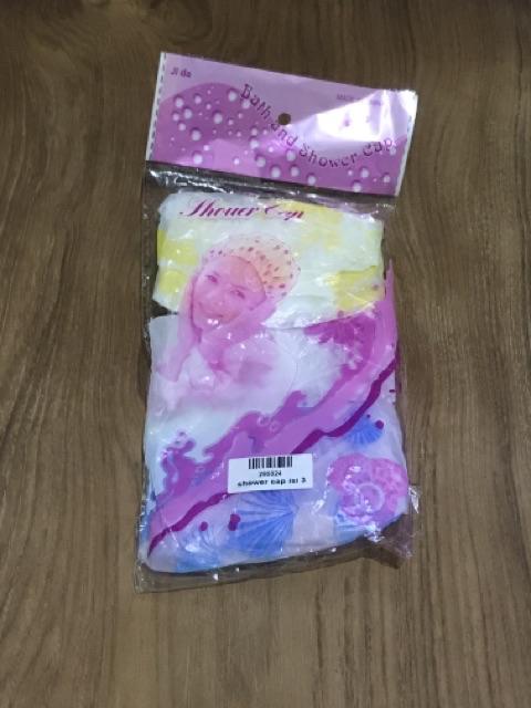 Shower Cap Plastik Isi 3