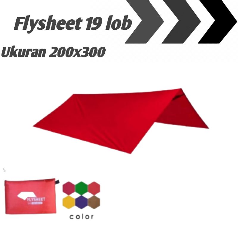Flysheet Tenda 2x3 M / Flysheet 3x2 bIvak camping