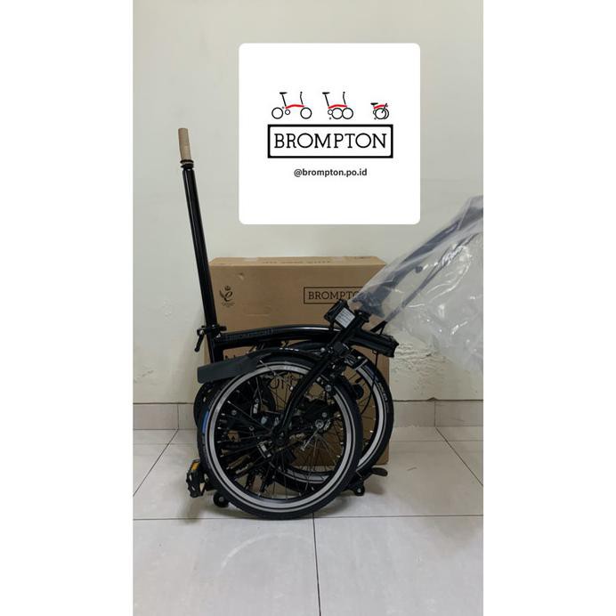 BROMPTON M6L BLACK EDITION BLACK 2020 