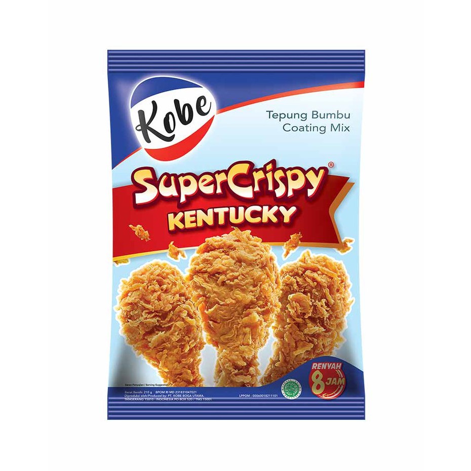 

Kobe Tepung Bumbu Kentucky Super Crispy 210 gr