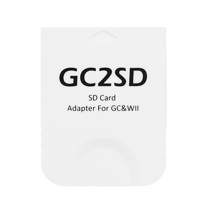 Adaptor Kartu btsg GC2SD Adaptor Memory Card Mirco SD Memory Card Pengganti GameCubeWii Console Reader