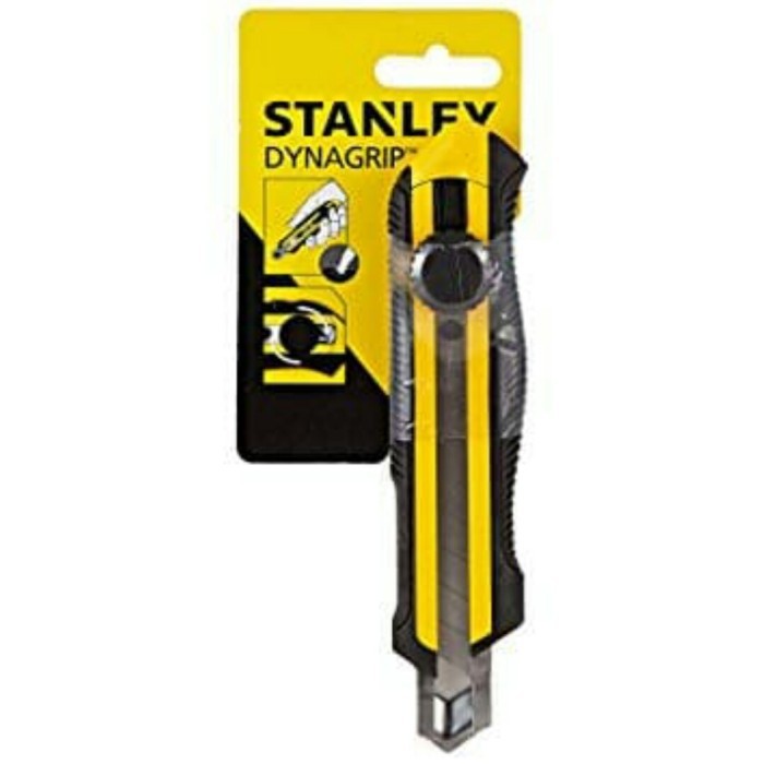 

Stanley Pisau Cutter 18mm STHT10418-8 Dynagrip Snap-Off Knife