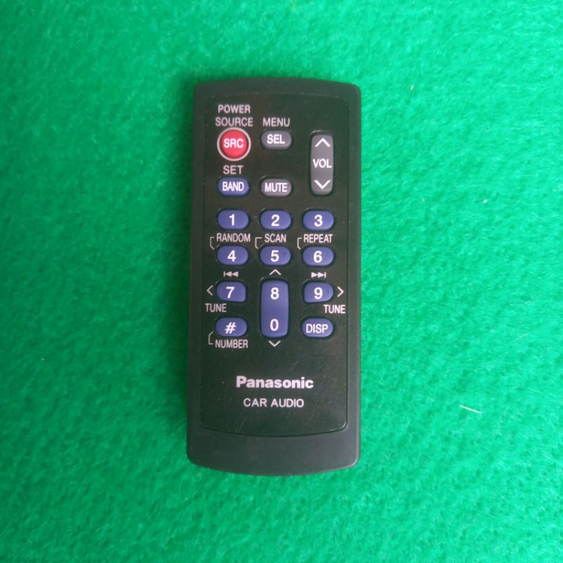 Remote PANASONIC Car Audio Tape Mobil Original Asli .