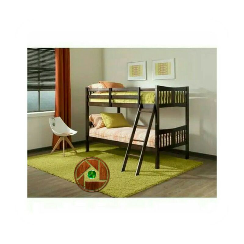 Dipan Rangka Tempat Tidur Anak Tingkat 2 Minimalis
