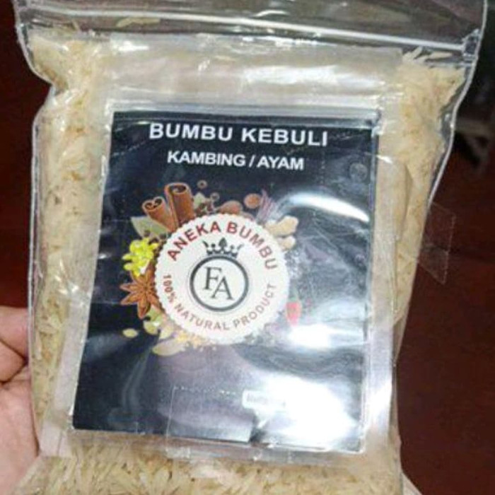 

Ready- Paket Nasi Kebuli Beras Basmati +Bumbu